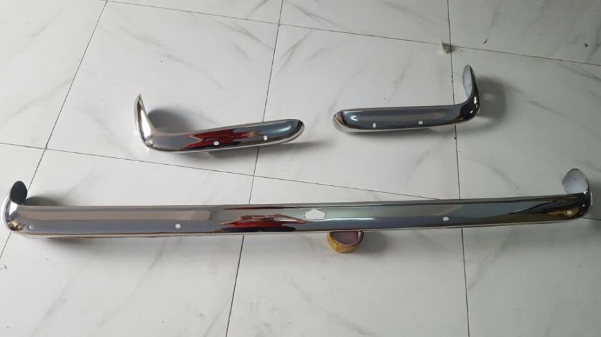 Ford Capri MK1 stainless steel bumpers