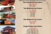 Log Cabins and Wendy houses