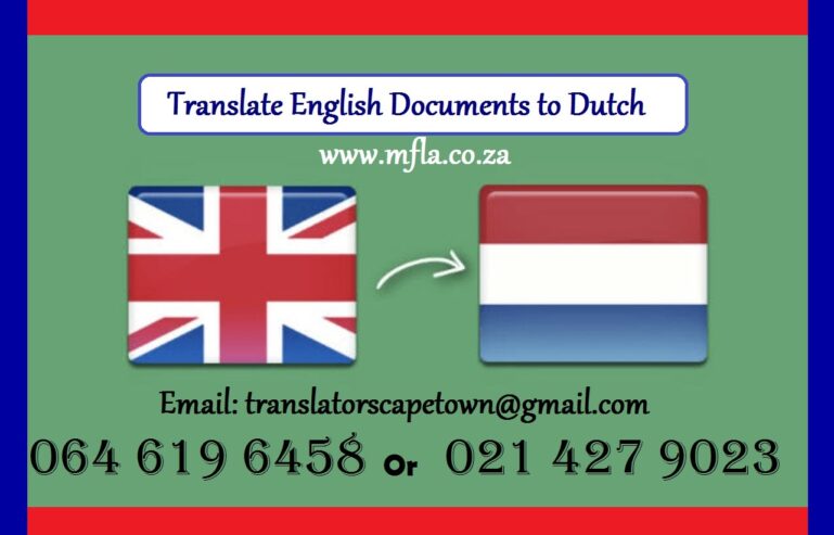 Dutch-document-translations-Capetown