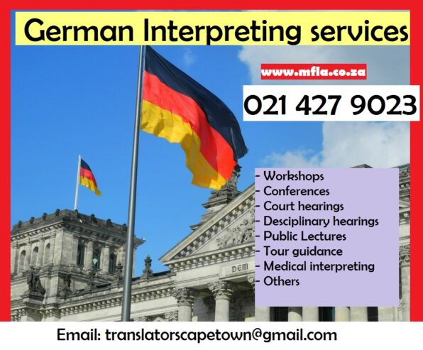 interpreter in german cape town