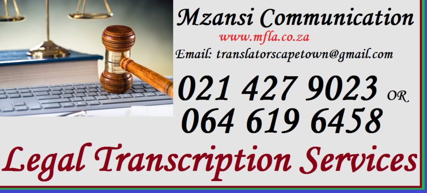 legal-transcription-Capetown