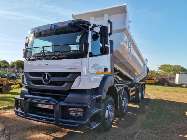 2017 Mercedes-Benz Axor 3535 (MP3) TWINSTEER FITTED WITH TRANSPEC 16-CUBE TIPPING BIN