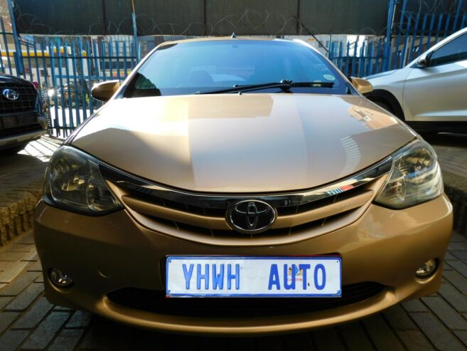 2015 Toyota Etios Sedan 1.5 SX Manual 82,000km Cloth Seats, Well Maintained GOLD NOW @R10