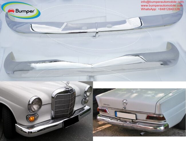 Mercedes W110 Fintail 190c, 200, 230 Short, 190D, 200D models (1961 – 1968) bumper