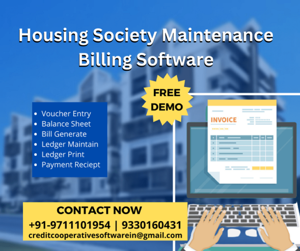 Housing Society Maintenance Billing Software in South Africa