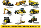 Earth moving equipment training in south Africa. Plascom 0761606532