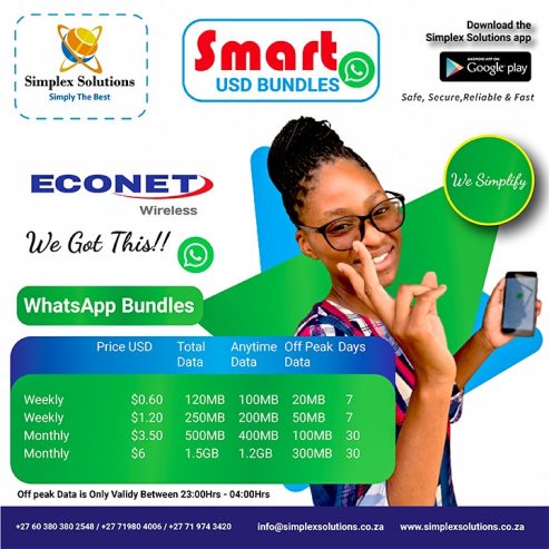 Zim Airtime & Data Topup Instantly